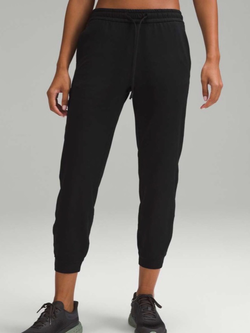 Lululemon Soft Jersey Classic-Fit Mid-Rise Jogger Black